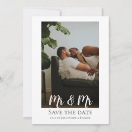 Två brudgummar herr- och herr-homo-vigsel-fotograf meddelande