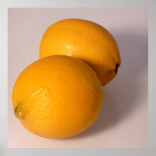 Två citroner poster