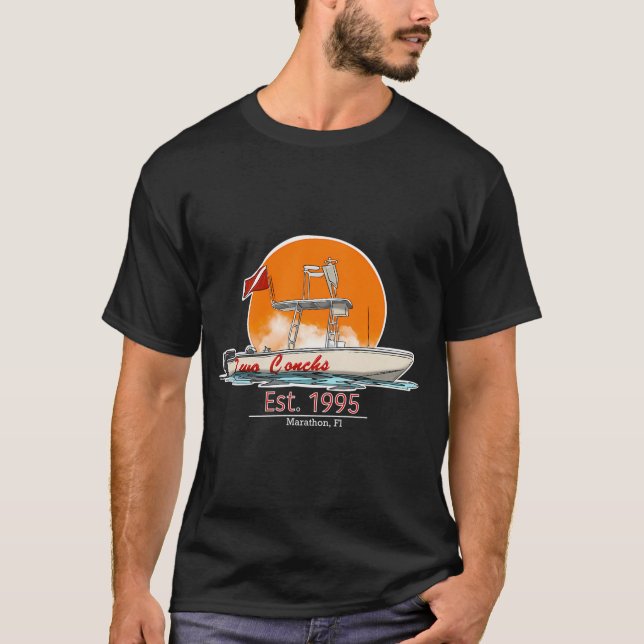 Två Conchs T Shirt (Framsida)