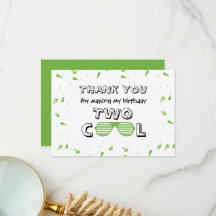 TVA Coola Solglasögon 2-års Födelsedagsfest Papper