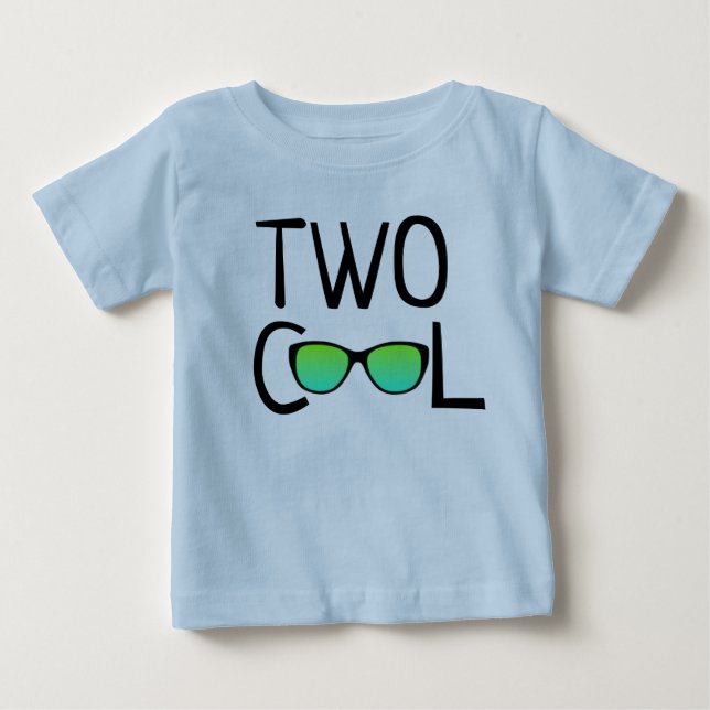 Två Coolor Pojks Shirt Tee (Framsida)