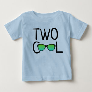 Två Coolor Pojks Shirt Tee Shirt