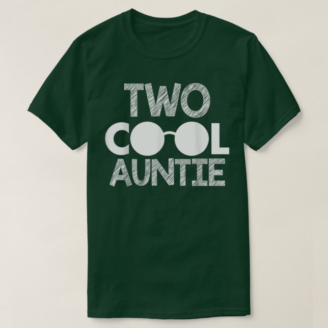 Två Coolors födelsedag T Shirt (Design framsida)