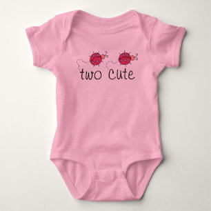 Två Cute- och T-tröjor T-shirt