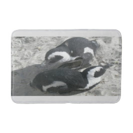 Två Cute Penguins-batmat Badrumsmatta
