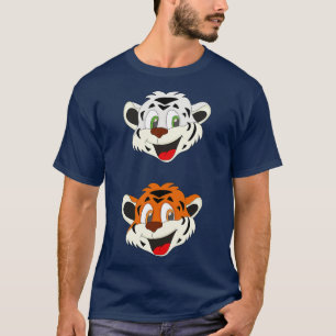 Två Cute Tigers T Shirt