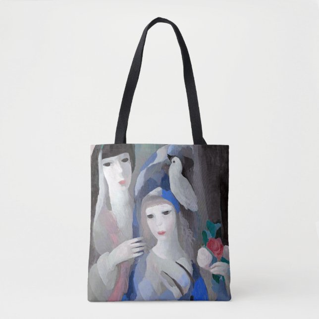Två damer och duva, Marie Laurencin Tygkasse (Framsida)