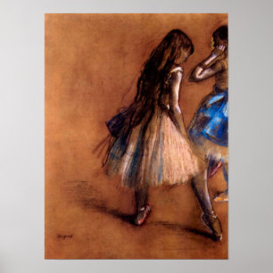 Två dansare av Edgar Degas Poster
