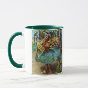 Två dansare av Edgar Degas, Vintage balettkonst Mugg