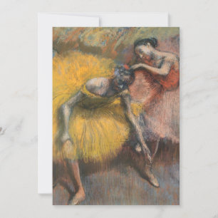 Två dansare, Gult och Rosa Edgar Degas