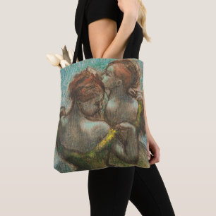 Två dansare, halvlängd, Degas Art Tygkasse