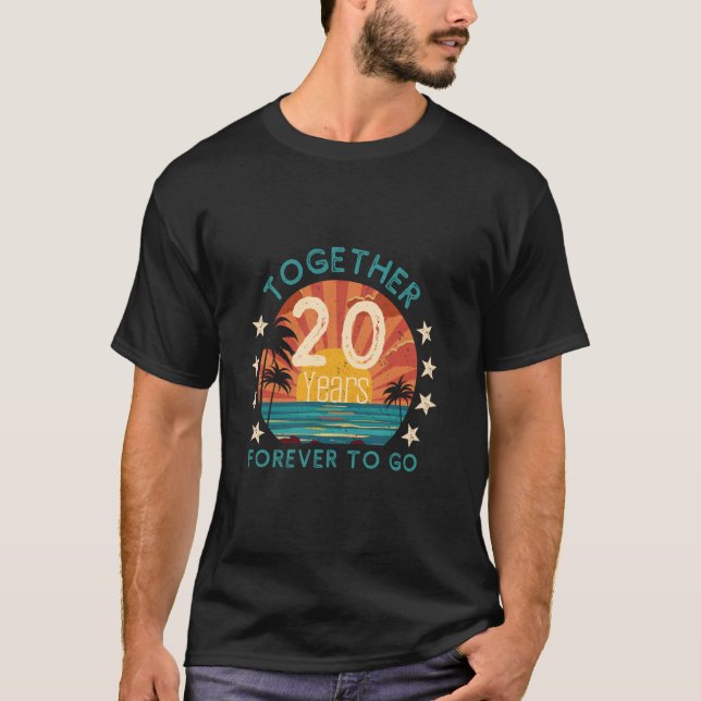 två decennier, ändlösa äventyr t shirt (Framsida)