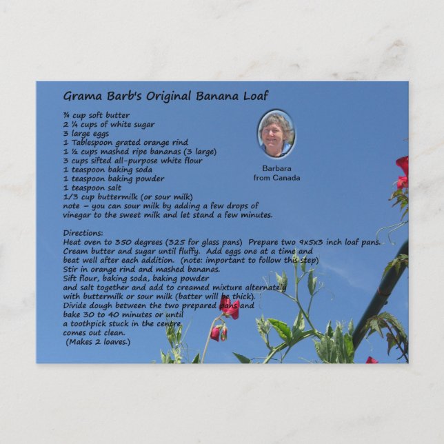 Två desertmottagningskort vykort (Framsida)