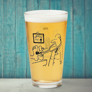 Två Doktor och Tecknader som behandlas av patiente Glaskopp