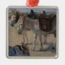 Två Donkey (av Isaac Israels)