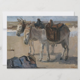 Två Donkey (av Isaac Israels) Kort