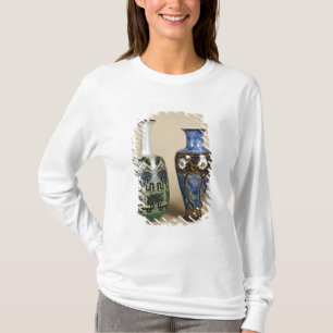 Två Doulton vaser av Eliza Simmance, c.1880 Tee