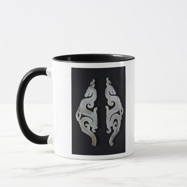 Två drakar, c.475-221 BC Mugg (Vänster)