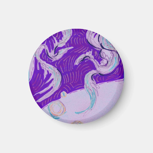 Två drakar, tre Sol Magnet (Framsidan)