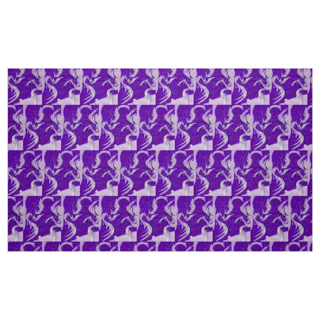 Två drakar, tre Sol Tyg (Fat Quarter)