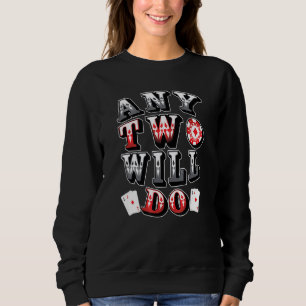 Två Ess gör kasinokortspel T Shirt