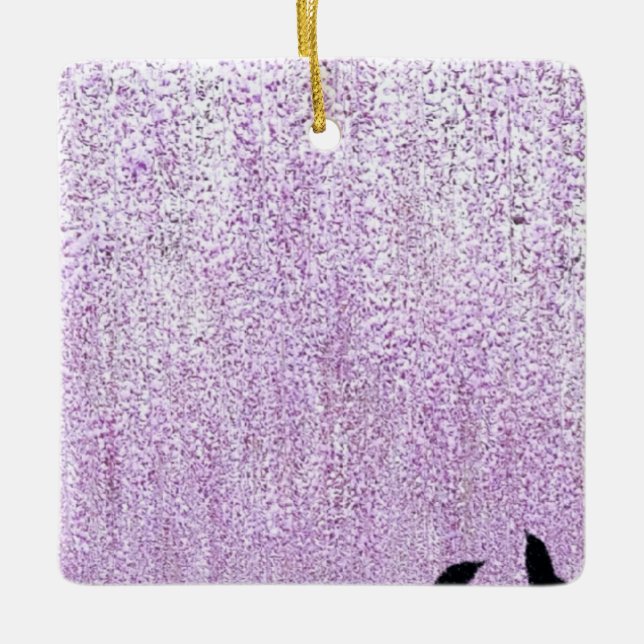 Två fåglar Dream Julgransprydnad Keramik (Framsida)