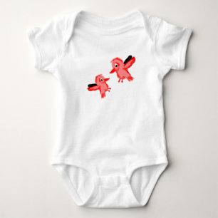 Två fåglar t shirt
