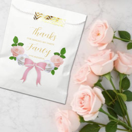 Två Fancy Bow Blommig Födelsedag