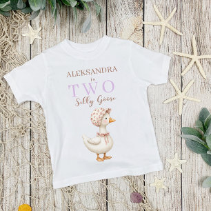 Två Fånig för gyttjelöjtnant 2:a födelsedagskalan T Shirt