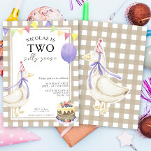 Två Fånig går i kön Neutral födelsedag