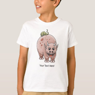 Två Fantasy Dinosaurs T Shirt