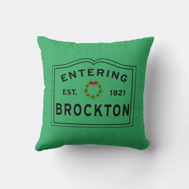 Två Färg, Brockton, MORSA Helgdag Kudde (Baksida)