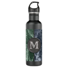 Två färg marble monogram - Plocka färger