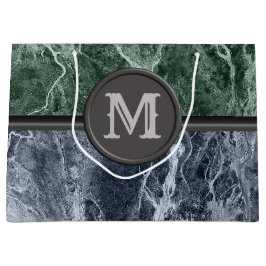 Två färg marble monogram - Plocka färger