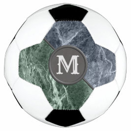 Två färg marble monogram - Plocka färger