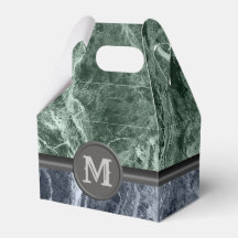 Två färg marble monogram - Plocka färger