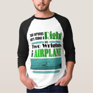 Två fel gör inte en höger t shirt