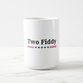 Två Fiddy USA Sestercentennial Kaffemugg