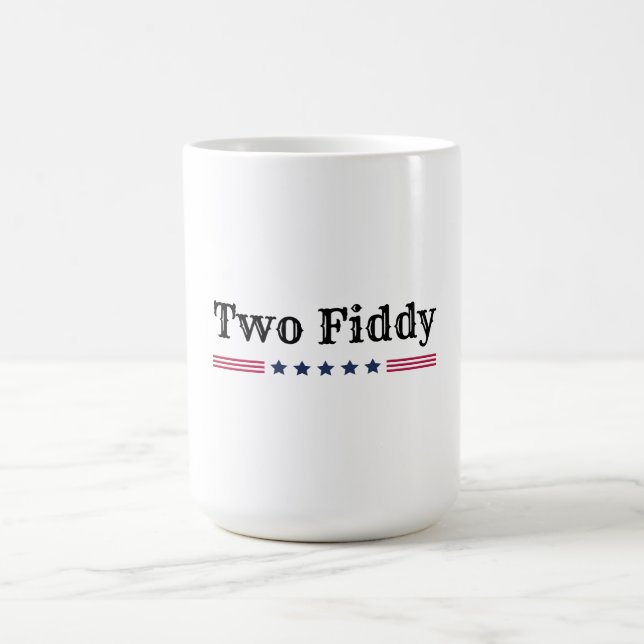 Två Fiddy USA Sestercentennial Kaffemugg (Center)