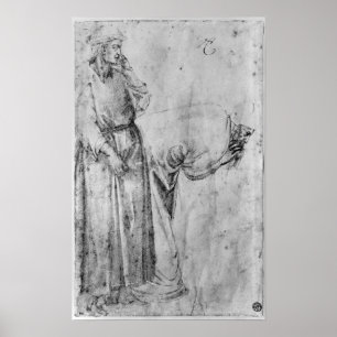 Två figurer poster