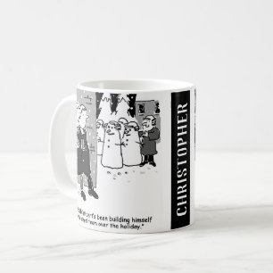 Två fina juridiska Tecknader för att anpassa Kaffemugg