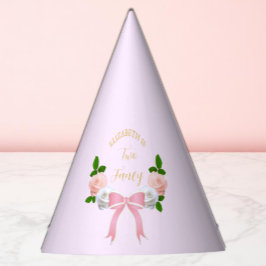 Två Finare Bow-Blommigtar på födelsedagen