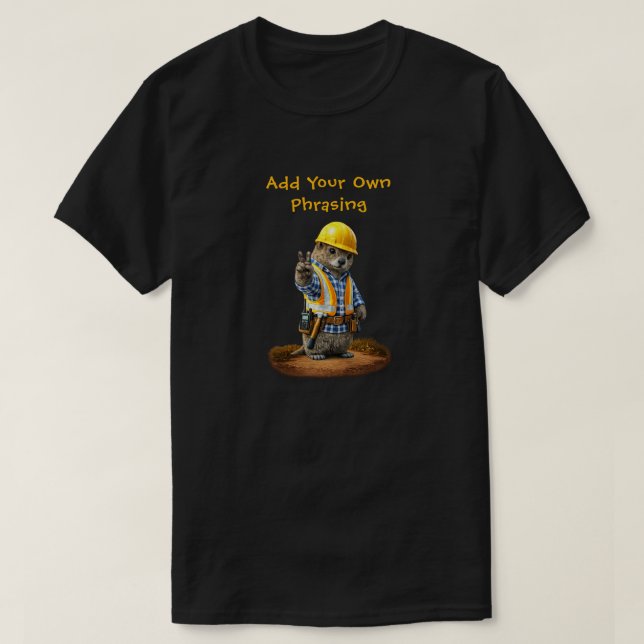 "Två fingrar" T Shirt (Design framsida)