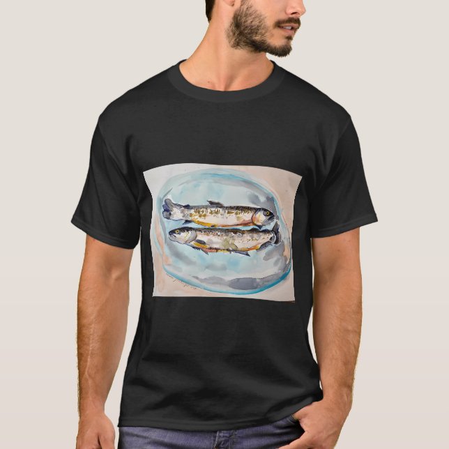 Två fiskar åt dig t shirt (Framsida)