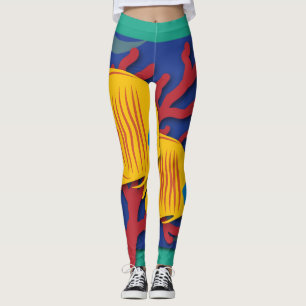 Två fiskar leggings