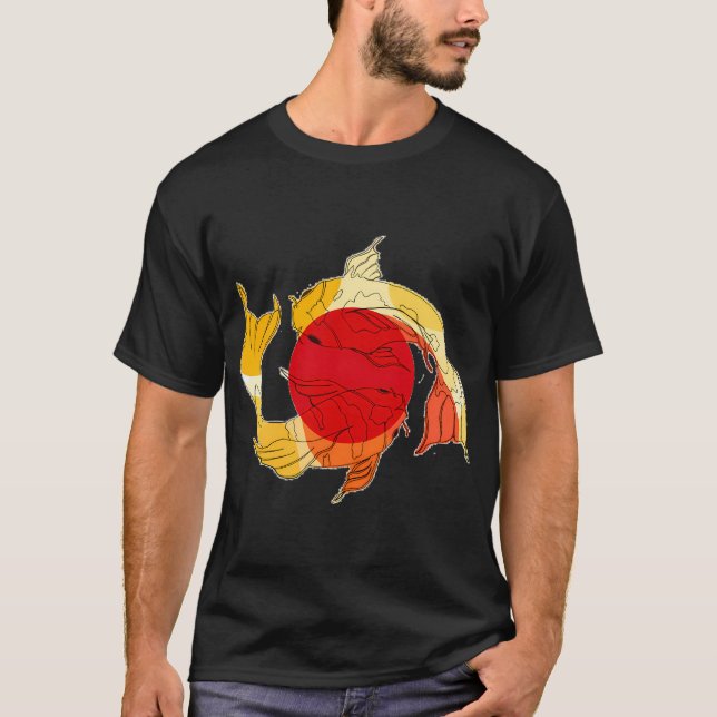 Två fiskar t shirt (Framsida)