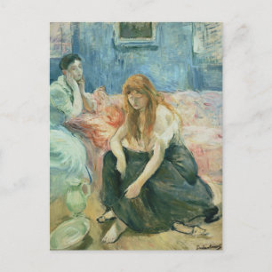 Två flickor   Berthe Morisot Vykort