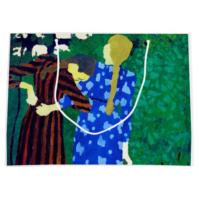 Två flickor, Edouard Vuillard (Framsidan)