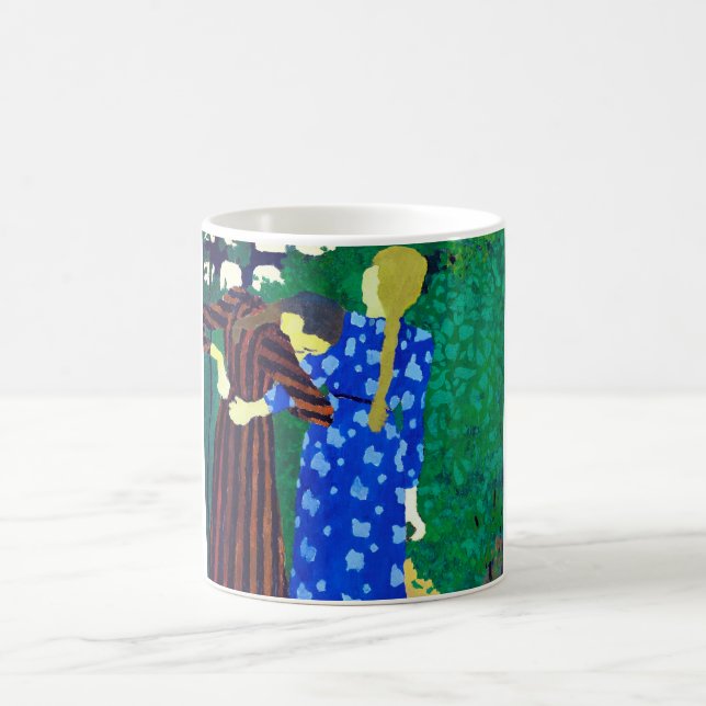 Två flickor, Edouard Vuillard Kaffemugg (Center)