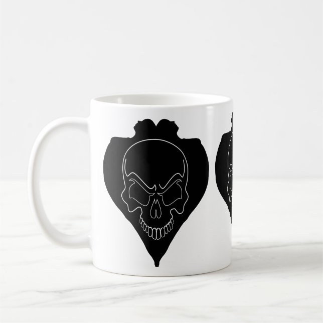 Två flickor och ull kaffemugg (Vänster)